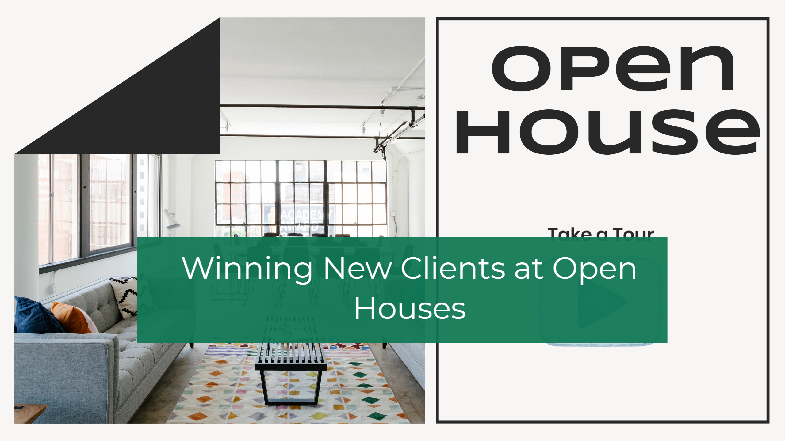 Converting Open House Walk-Ins on the Spot